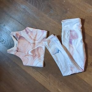 Girls Old Navy Active Power soft Set